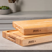 
                  
                    John Boos Maple Wood Bamboo End Grain Cutting Board for Kitchen Prep, 20" x 15" x 2.25" - Country Life Natural Foods
                  
                