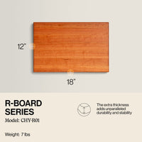 
                  
                    John Boos Cherry Wood Edge Grain Reversible Cutting Board, 18 x 12 x 1.5 Inches - Country Life Natural Foods
                  
                