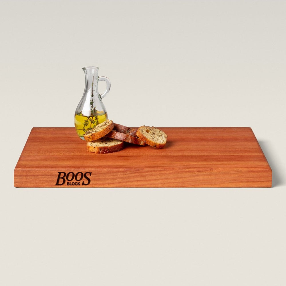 
                  
                    John Boos Cherry Wood Edge Grain Reversible Cutting Board, 18 x 12 x 1.5 Inches - Country Life Natural Foods
                  
                