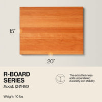 
                  
                    John Boos Cherry Wood Edge Grain Reversible Cutting Board, 20 x 15 x 1.5 Inches - Country Life Natural Foods
                  
                