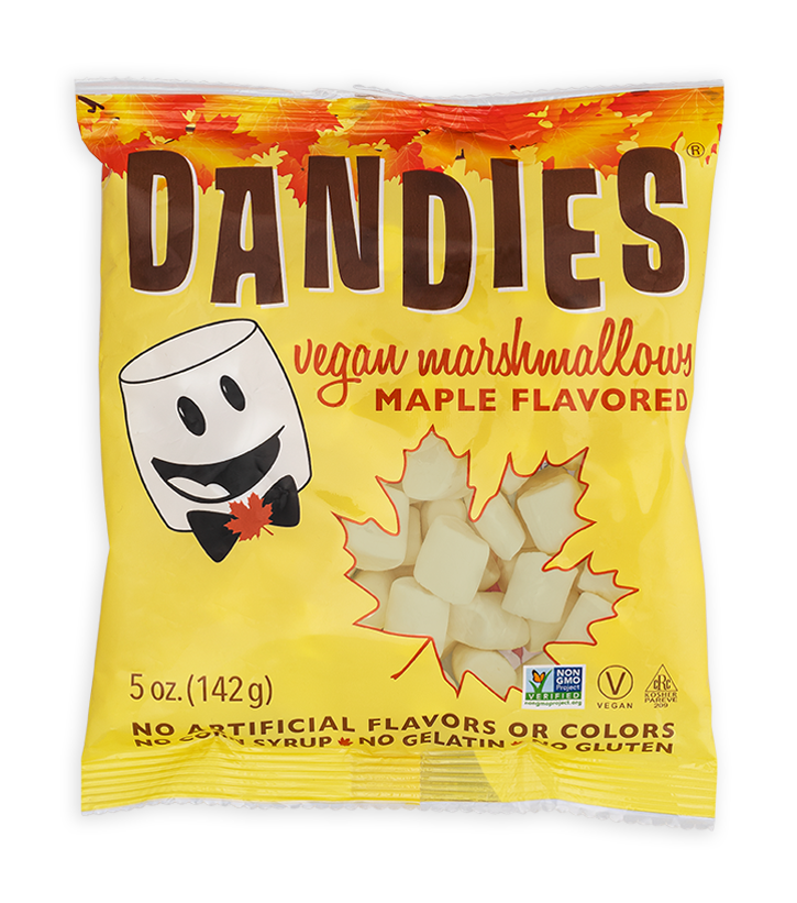 Marshmallows, Dandies, Vegan, Maple (Mini)