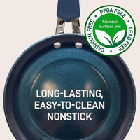 
                  
                    NutriChef 11 Piece Nonstick Diamond Pattern Kitchen Cookware Set, Dark Blue - Country Life Natural Foods
                  
                