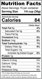Prunes, Pitted, Unsorbated, Dried Fruit - Country Life Natural Foods