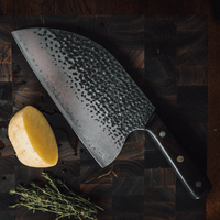 
                  
                    ONYX II Damascus Serbian Cleaver
                  
                