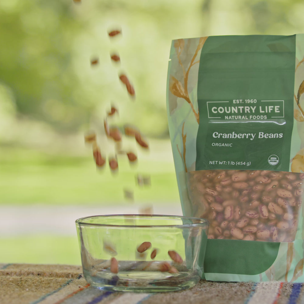 
                  
                    Load and play video in Gallery viewer, Cranberry Beans, Organic
                  
                