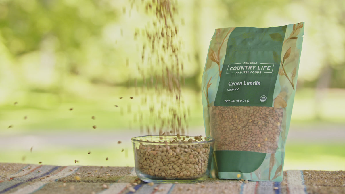 Green Lentils, Organic