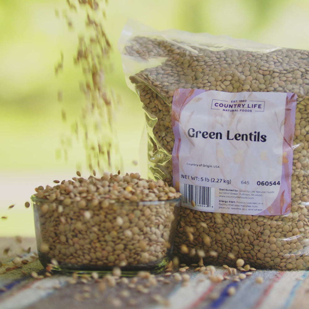 
                  
                    Load and play video in Gallery viewer, Green Lentils
                  
                