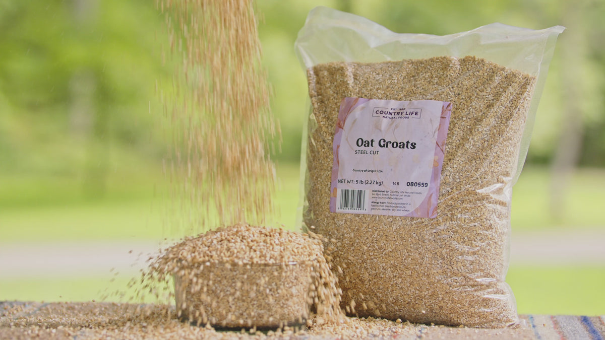 Oat Groats, Steel Cut