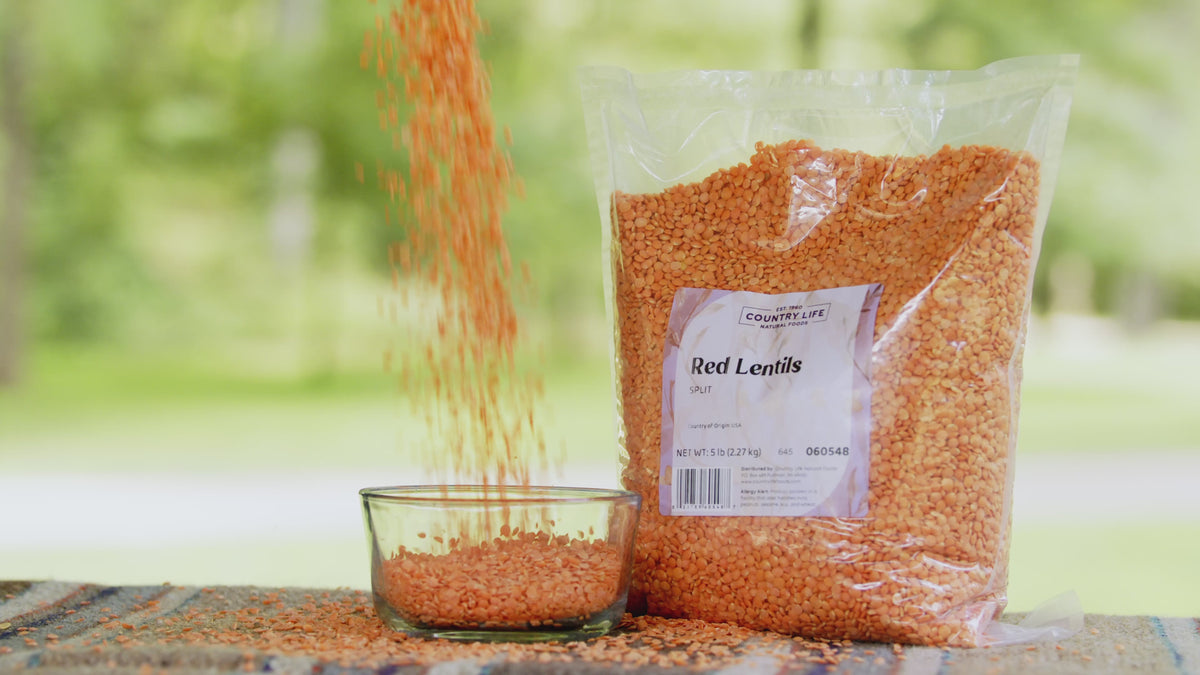 Red Lentils, Split