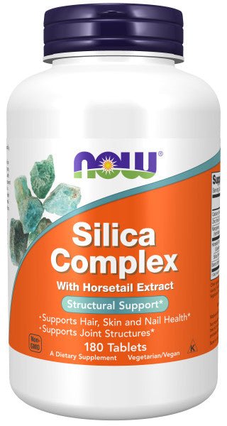 Silica Complex with Horsetail Extract, NOW - Country Life Natural Foods