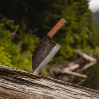 
                  
                    Rustic Hand Forged Serbian Cleaver - Country Life Natural Foods
                  
                