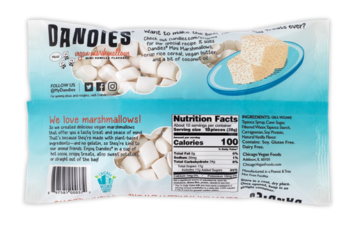 
                  
                    Marshmallows, Dandies, Vegan (Mini)
                  
                