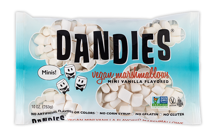 Marshmallows, Dandies, Vegan (Mini)