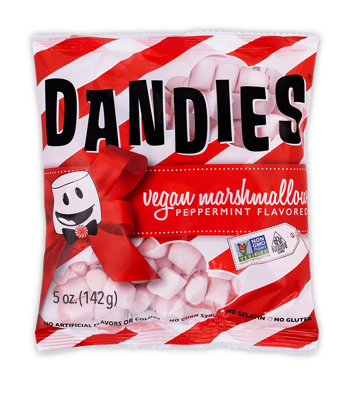 Marshmallows, Dandies, Vegan, Peppermint (Mini) - Country Life Natural Foods