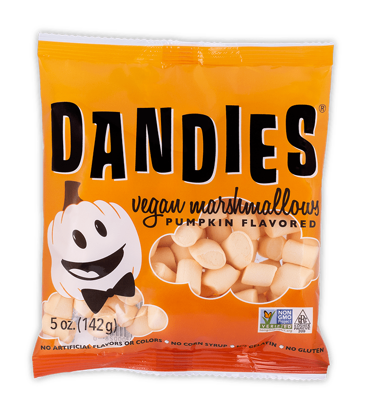 Marshmallows, Dandies, Vegan, Pumpkin (Mini) - Country Life Natural Foods