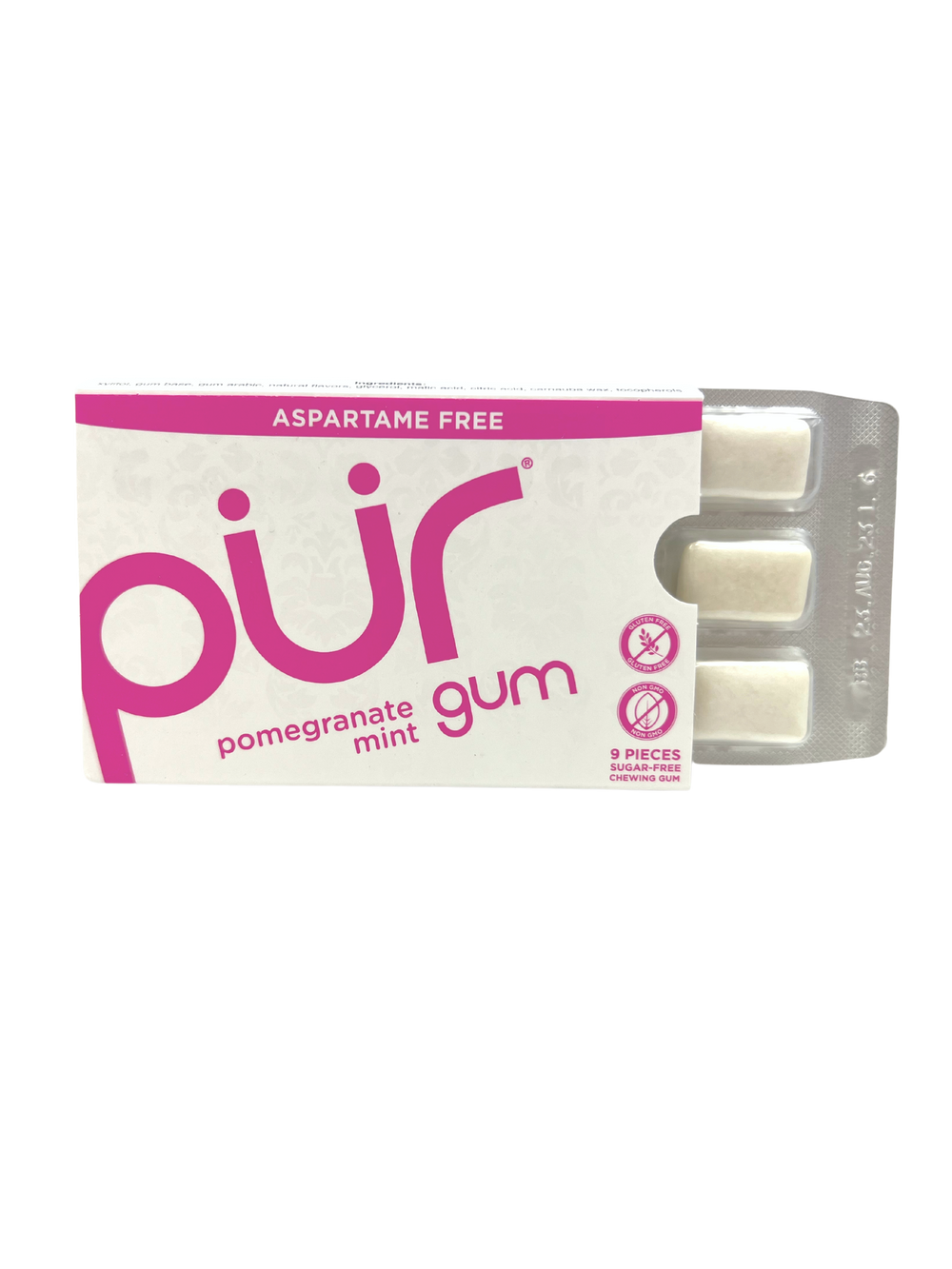 Pur Gum Pomegranate Mint - Country Life Natural Foods