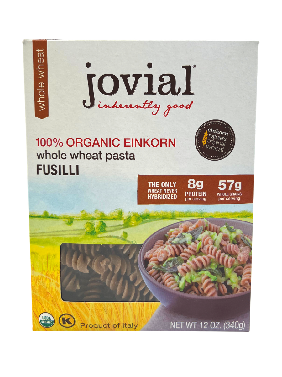 Fusilli, Einkorn, Organic, Jovial | Country Life Natural Foods