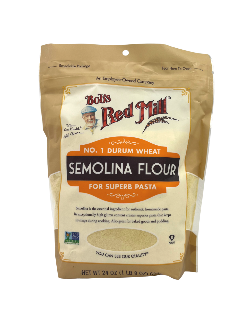 Semolina Flour - Country Life Natural Foods
