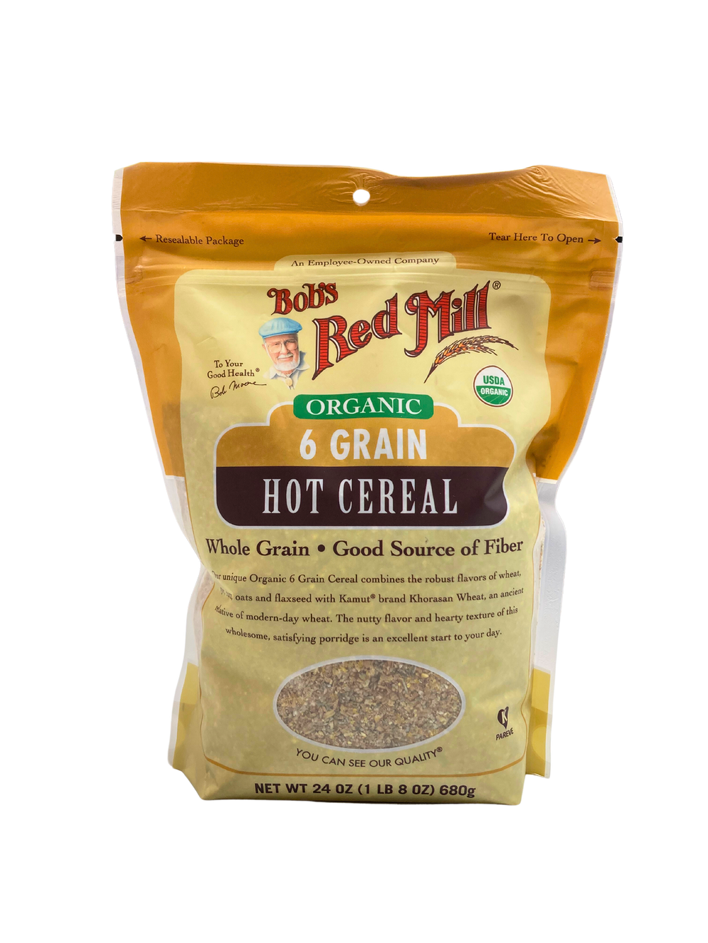 Organic 6-Grain Hot Cereal, BRM - Country Life Natural Foods