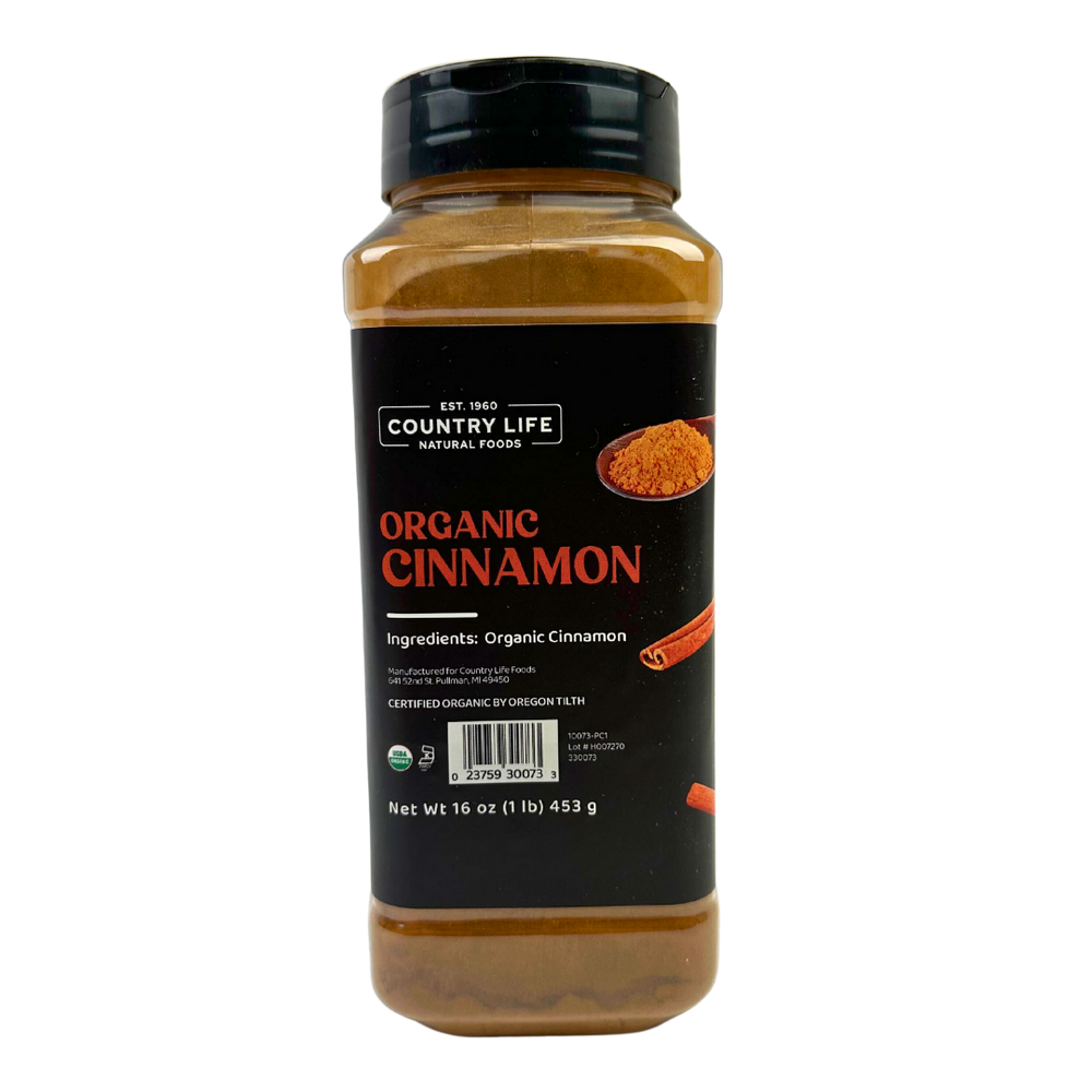 Organic Cinnamon, Ground - Country Life Natural Foods