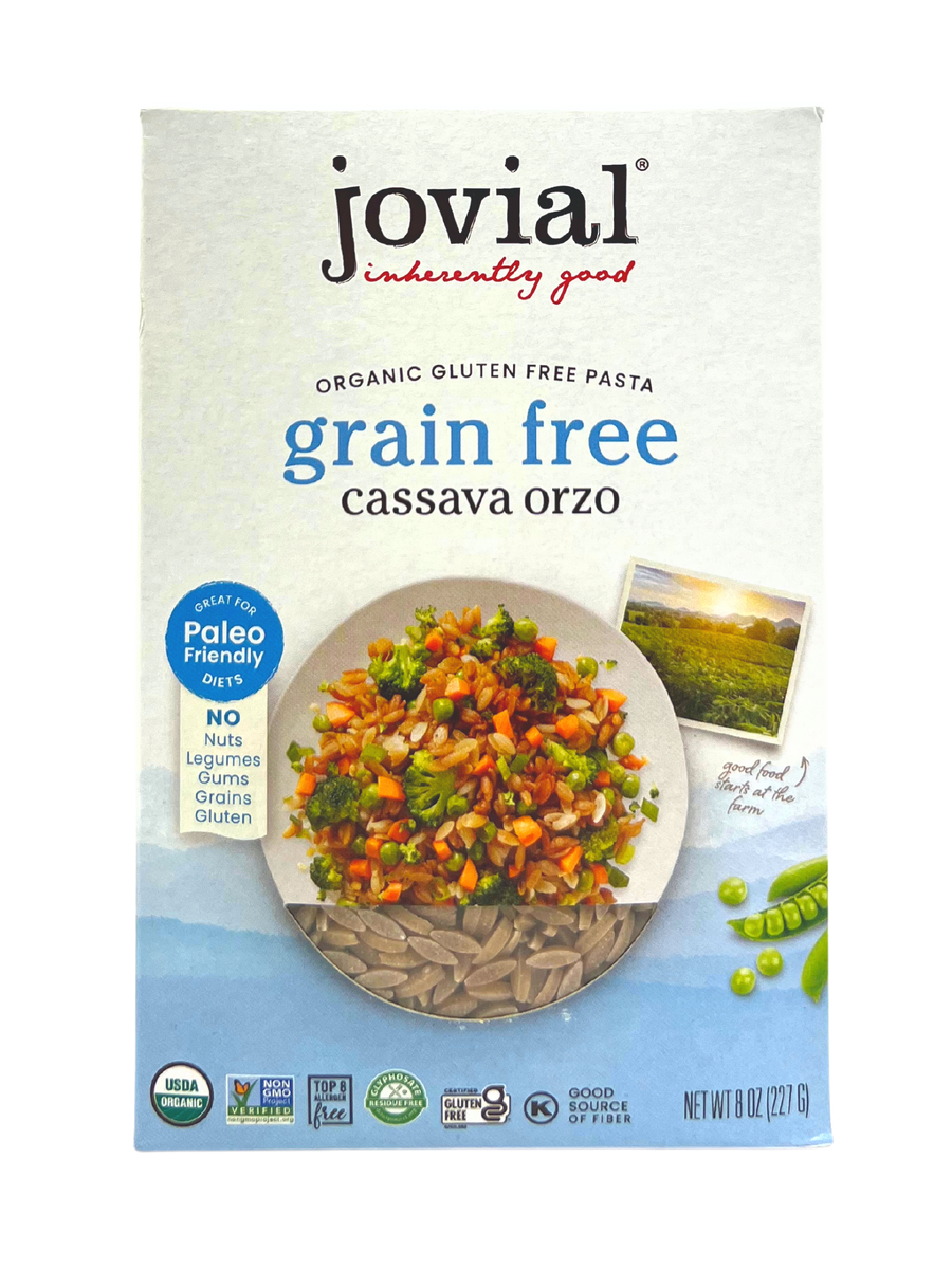 Orzo, Cassava, Organic, Jovial, Gluten Free, Grain Free | Country Life ...