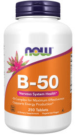 
                  
                    B-50 Complex 250 Tabs - Country Life Natural Foods
                  
                