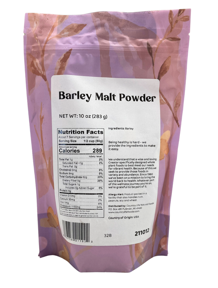 
                  
                    Barley Malt Powder - Country Life Natural Foods
                  
                