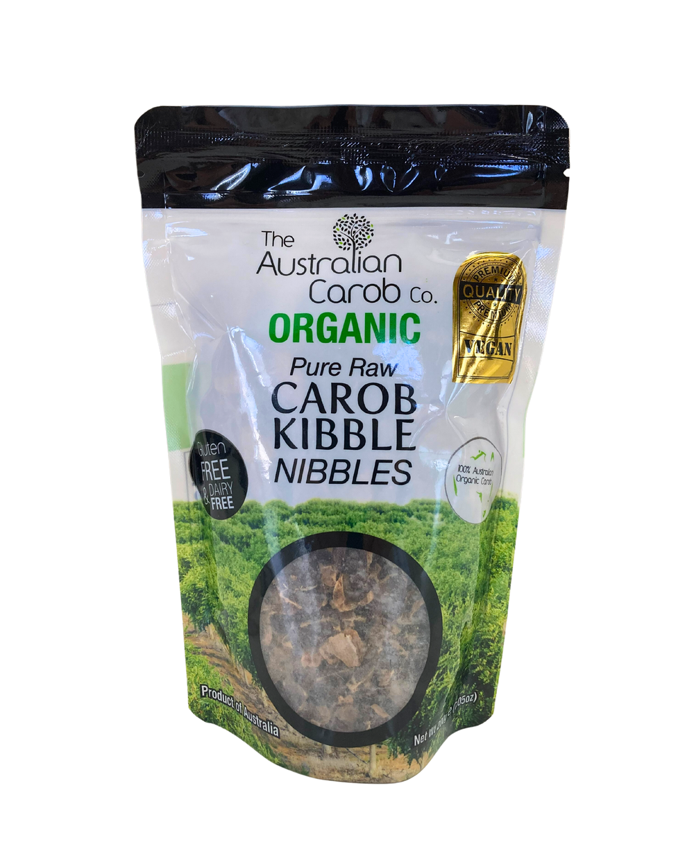 Organic Raw Carob Kibble Nibbles - Country Life Natural Foods