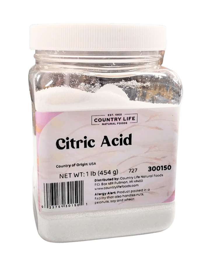 Citric Acid - Country Life Natural Foods