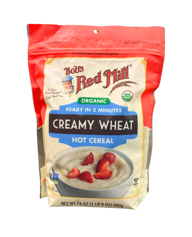 Organic Creamy Wheat Hot Cereal - Country Life Natural Foods