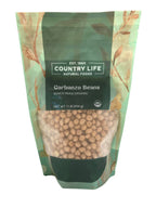 Garbanzo Beans (Chickpeas), Organic, Beans - Country Life Natural Foods