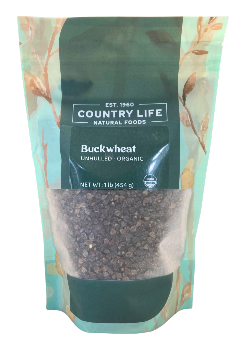 Organic Buckwheat, Unhulled (For Sprouting) - Country Life Natural Foods