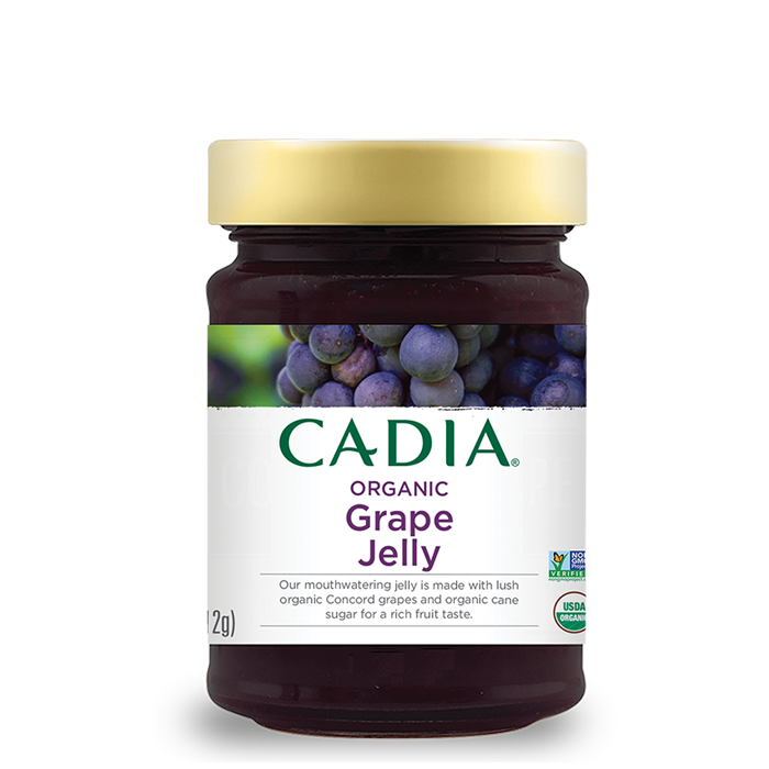 Cadia Concord Grape Jelly Organic - Country Life Natural Foods