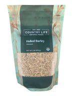 Barley, Hulled, Organic, Grains - Country Life Natural Foods