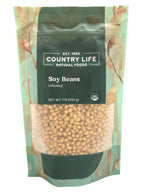 Soy Beans, Organic, Beans - Country Life Natural Foods