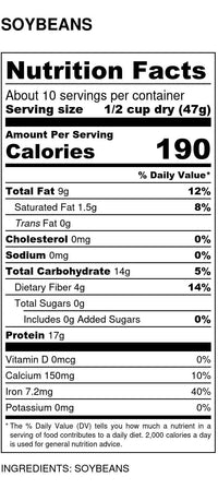 
                  
                    Organic Soy Beans - Country Life Natural Foods
                  
                