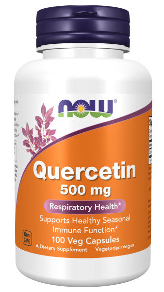 Quercetin 500mg 100 Veg Capsules - Country Life Natural Foods