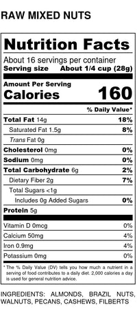 
                  
                    Mixed Nuts Deluxe, Raw - Country Life Natural Foods
                  
                