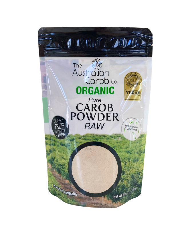 Carob Powder, Organic, Raw Country Life Natural Foods