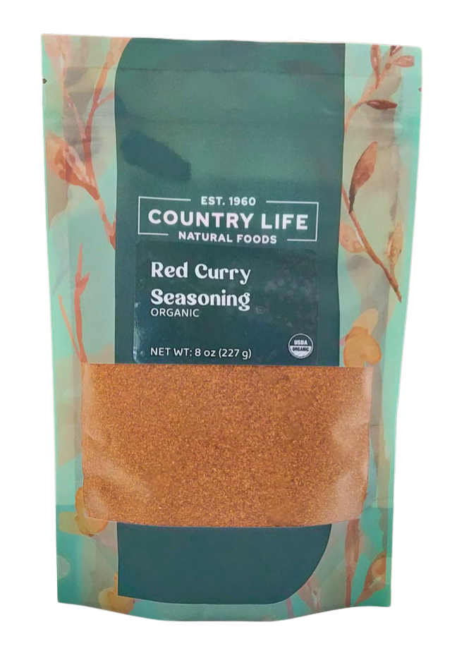 Organic Red Curry Seasoning - Country Life Natural Foods