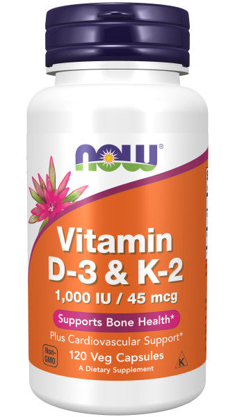 
                  
                    Vitamin D-3 & K-2 1,000 IU 45 MCG - Country Life Natural Foods
                  
                