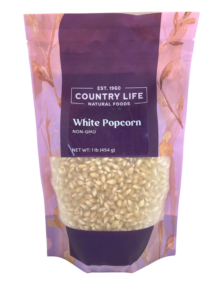 Popcorn, White - Country Life Natural Foods