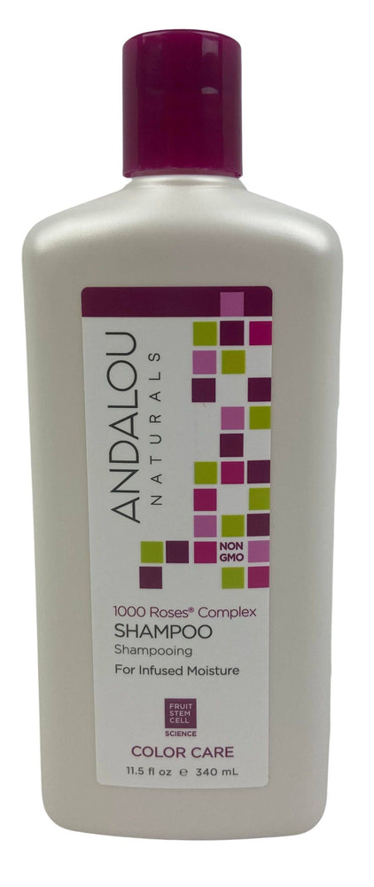 Andalou Naturals 1000 Roses Shampoo - Country Life Natural Foods