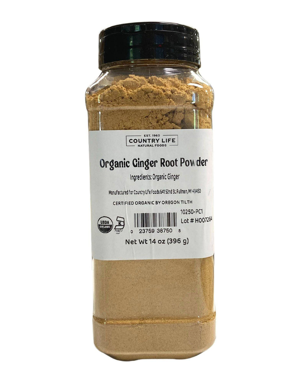 Organic Ginger, Ground - Country Life Natural Foods