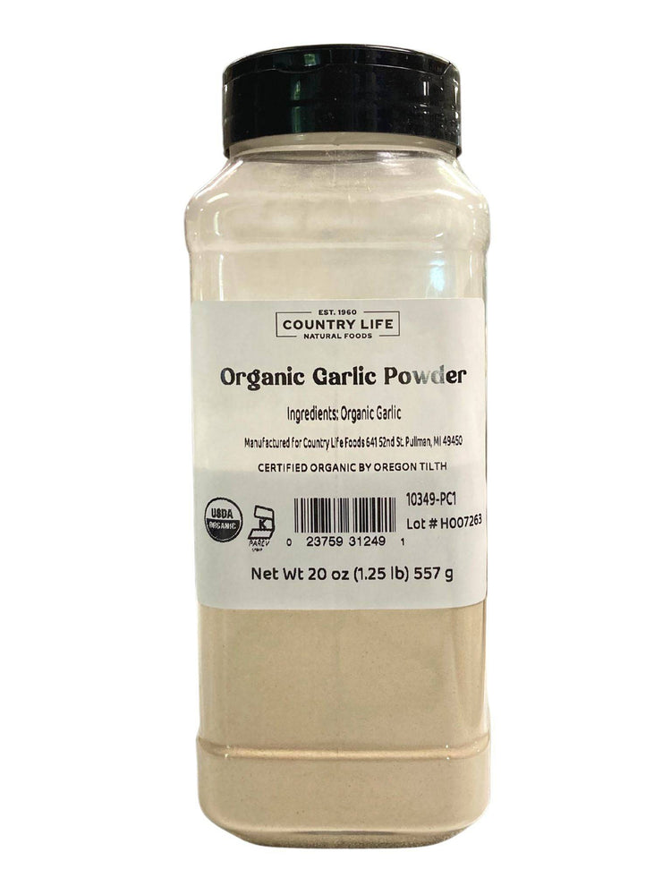 Organic Garlic Powder - Country Life Natural Foods