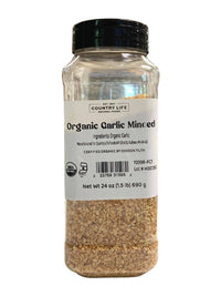 Organic Garlic, Minced - Country Life Natural Foods