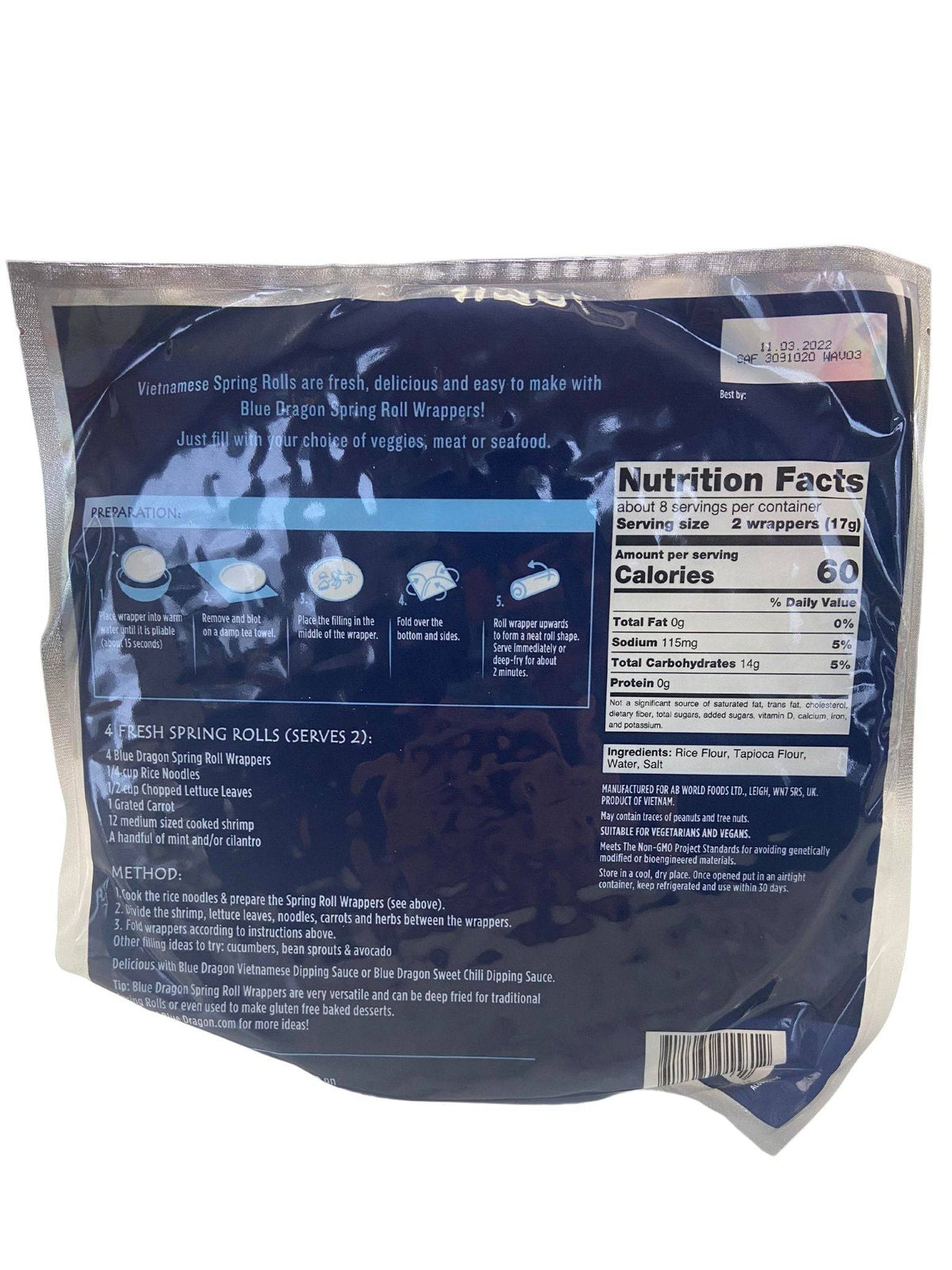 Spring Roll Wrappers, Pasta & Noodles - Country Life Natural Foods