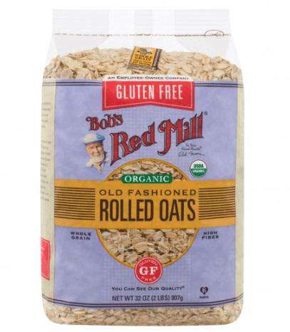 Organic Oats, Regular Rolled, Gluten Free - Country Life Natural Foods