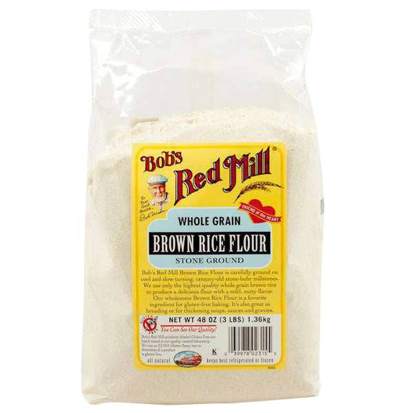 Brown Rice Flour, Organic, Gluten Free, Bob's Red Mill | Country Life ...