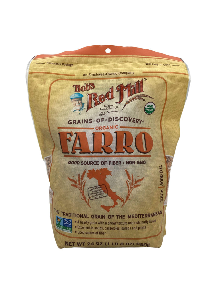 Farro Grain Organic 24 oz. - Country Life Natural Foods